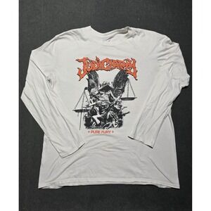Judiciary Pure Fury Band‎ T-shirt Long Sleeve Tour Graphic Tee Europe